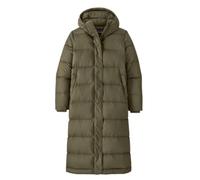 Patagonia - Women's Silent Down Long Parka - Mantel, Gr. M, oliv (BasinGreen)