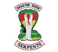 Patch Aufnäher 3 Stück Set Kleidung Patch P756 South Side Schlangen Serpents Riverdale