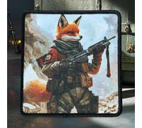 Patches Klett, Fuchs Soldat Patch Emblem Taktisch Moral Hook Loop Aufnäher Applikation Für Kleidung Rucksack Uniform Weste Jacken