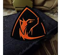 Patches Klett, Fuchs Stickerei Moral MilitäR Patch Abzeichen Klettbänder Aufnäher Für DIY Rucksäcke, Jacken, Jeans, Kappen, Kleidung