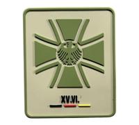 Patchlab Bundeswehr Veteranen Morale Patch 2024 PVC mit Hakenklett Veteranentag Soldatinnen Soldaten Respekt und Wertschätzung 60mm Desert