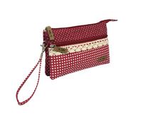 Patchwork Täschchen Karo berry 120