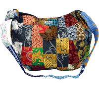 Patchwork Umhängetasche Bali, Unisex, 100 % Baumwolle, bunt, stilvoll