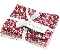 Patchworkstoff rosa 45x55 cm 4 Stück