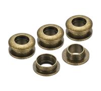 PATIKIL 4 Satz Ösen Set, 7mm Tülle Werkzeug Metall Ösen, Bogen Tüllen Kit Metallösen, Ösenzange Kit für Schuhe Kleidung Gürteltasche DIY Planen Tasche Gewebe, Bronze
