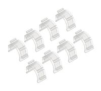 PATIKIL 50Pack Spulenhalter Clips Kleine Spulenklammern für Basteln Sticken Stickerei Klar