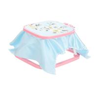 PATIKIL 7,1" x 6,7" Stickrahmen Eckig Verstellbarer ABS Kunststoff Kreuzstichständer, 2 Ebenen Stickrahmenhalter Punch Needle Rahmen Stickständer für Embroidery Kreuzstich Näharbeiten, Rot