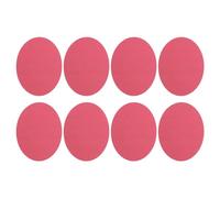 PATIKIL 8 Stück Bügelflicken 11x14cm Stoffflicken zum Aufbügeln Flicken Selbstklebend Stoff Samt Flicken Set zum Reparieren und Dekorieren von Kleidung, dunkelrosa