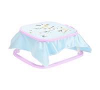 PATIKIL 9,4" x 8,7" Stickrahmen Eckig Verstellbarer ABS Kunststoff Kreuzstichständer, 2 Ebenen Stickrahmenhalter Punch Needle Rahmen Stickständer für Embroidery Kreuzstich Nähen, Lavendel