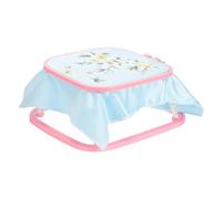 PATIKIL 9,4" x 8,7" Stickrahmen Eckig Verstellbarer ABS Kunststoff Kreuzstichständer, 2 Ebenen Stickrahmenhalter Punch Needle Rahmen Stickständer für Embroidery Kreuzstich Näharbeiten, Rot