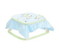 PATIKIL 9,4" x 8,7" Stickrahmen Eckig Verstellbarer ABS Kunststoff Kreuzstichständer, 2 Ebenen Stickrahmenhalter Punch Needle Rahmen Stickständer für Embroidery Kreuzstich Nähen, Grün