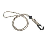 PATIKIL Abzeichenband 18.8" Halskette Schlüsselkette Kordel Metall Spange Haken Ring Riemen für Schlüssel Pfeife ID-Karte Ausweishalter camouflage Aprikose