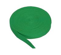 PATIKIL Baumwollband Baumwolle Gurtband 15mm x 9m, Schrägband Baumwoll Nahtband Köperband Saumband Einfassband Stoffband Webband zum Nähen für DIY Basteln Stricken Verpackungen, Rasengrün