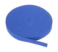 PATIKIL Baumwollband Baumwolle Gurtband 20mm x 45m, Schrägband Baumwoll Nahtband Köperband Saumband Einfassband Stoffband Webband zum Nähen für DIY Basteln Stricken Verpackung, Saphirblau