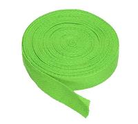 PATIKIL Baumwollband Baumwolle Gurtband 20mm x 9m, Schrägband Baumwoll Nahtband Köperband Saumband Einfassband Stoffband Webband zum Nähen für DIY Basteln Stricken Verpackungen, Grün