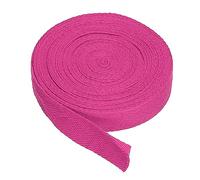 PATIKIL Baumwollband Baumwolle Gurtband 20mm x 9m, Schrägband Baumwoll Nahtband Köperband Saumband Einfassband Stoffband Webband zum Nähen für DIY Basteln Stricken Verpackungen, Rosenrot