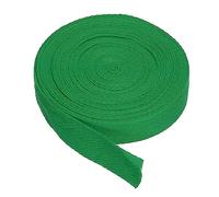 PATIKIL Baumwollband Baumwolle Gurtband 20mm x 9m, Schrägband Baumwoll Nahtband Köperband Saumband Einfassband Stoffband Webband zum Nähen für DIY Basteln Stricken Verpackungen, Rasengrün
