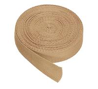 PATIKIL Baumwollband Baumwolle Gurtband 20mm x 9m, Schrägband Baumwoll Nahtband Köperband Saumband Einfassband Stoffband Webband zum Nähen für DIY Basteln Stricken Verpackungen, Khaki