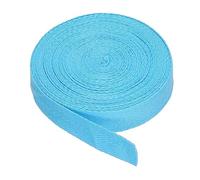 PATIKIL Baumwollband Baumwolle Gurtband 20mm x 9m, Schrägband Baumwoll Nahtband Köperband Saumband Einfassband Stoffband Webband zum Nähen für DIY Basteln Stricken Verpackungen, Blau