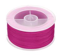 PATIKIL Nylon-Schnur 0,8 mm x 71 Yards, Armband-Schnur Geflochtene Nylon-Schnur Chinesische Knotenschnur für Schmuckherstellung Perlenketten Blinde Windspiele, Dunkelrosa