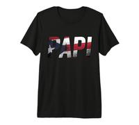 Patriotischer Papi Pride aus Puerto Rico Premium T-Shirt