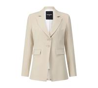 Patrizia Pepe - Blazer mit Logo-Manschetten - Größe 34 - beige