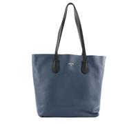 PATRIZIA PEPE Double Color Pepe Shopper Steel Azure / Nero