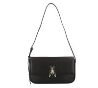 Patrizia Pepe Schultertasche Leder 31 cm nero (TAS032400)