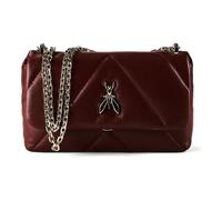 Patrizia Pepe Fly Padded Umhängetasche Leder 25 cm rot