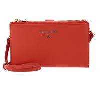 PATRIZIA PEPE Pepe City Wallet with Cell Phone Case Hibiscus Red