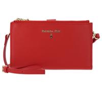 PATRIZIA PEPE Pepe City Wallet with Cell Phone Case Lipstick Red
