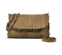 Patrizia Pepe Radical Boho Schultertasche Leder 35 cm braun