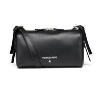 Patrizia Pepe Schultertasche Leder 24 cm schwarz