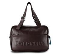 Patrizia Pepe Schultertasche Leder 34 cm braun