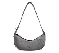 Patrizia Pepe Schultertasche Leder 34 cm grau