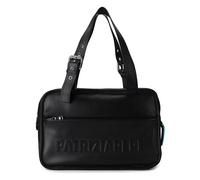 Patrizia Pepe Schultertasche Leder 34 cm Schwarz Damen