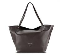 Patrizia Pepe Shopper Tasche Leder 30 cm braun