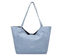 Patrizia Pepe Shopper Tasche Leder 43 cm blau