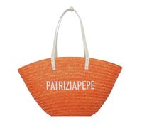 Patrizia Pepe Summer Straw Shopper orange sunset Damen