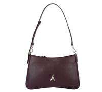 Patrizia Pepe Tris Schultertasche Leder 28.5 cm dark plum (TAS030709)