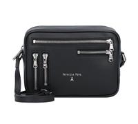 Patrizia Pepe Umhängetasche Leder 23 cm schwarz