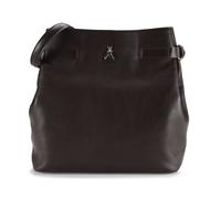 Patrizia Pepe Umhängetasche Leder 30.5 cm braun