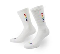 Patron Socks - Patron Socks Pride Herzklopfen Tennissocken - Gr. - 36-40