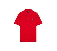 Paul and Shark Herren Pique Baumwoll-Polo-Shirt Rot M