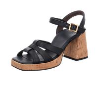 Paul Green Sandalette 6073-025, Glattleder, Schwarz, Damen EU 7/40,5