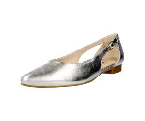 Paul Green 0076-2992-096/Ballerina für Damen, silber, Größe 37 EU / 4 UK