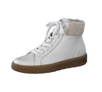 Paul Green Damen Hightop-Pauls mit Relax-Weite und Wechselfußbett, Frauen Low-Top Sneaker,Warm gefüttert,schnürschuhe,Offwhite (Ivory),39 EU / 6 UK