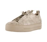 Paul Green Sneaker Plateau Schuhe taupe metallic 5417 - Größe 39