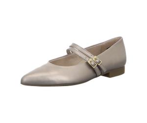 Paul Green 0077-1022-197/Ballerina für Damen, gold, Größe 41 EU / 7,5 UK