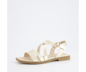 Paul Green 0077-6096-077/Sandale für Damen, gold, Größe 39 EU / 6 UK